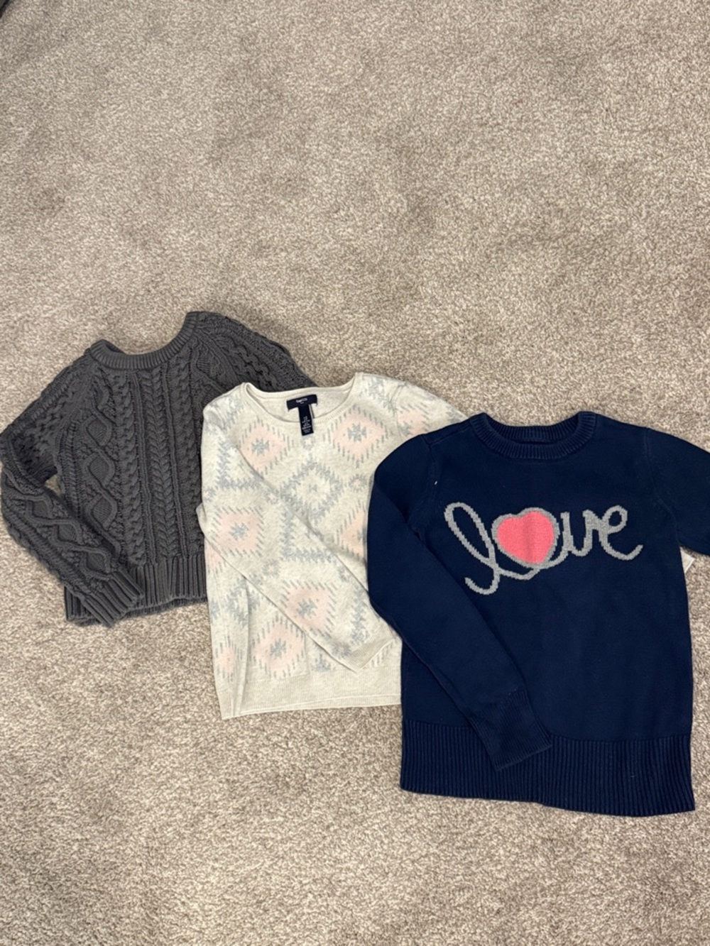 Girls gap sweater bundle